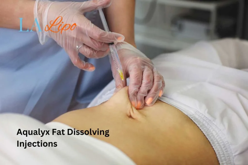 woman having fat dissolving injections East Sussex in the stomach