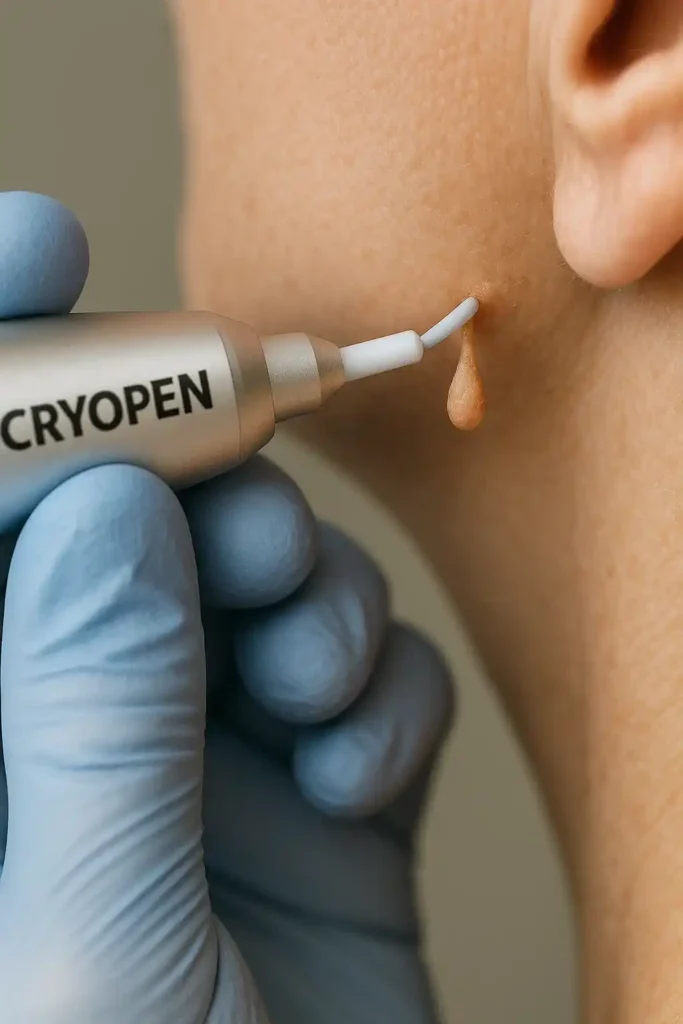 Cryopen for skin tags removal East Sussex speak to our team today!