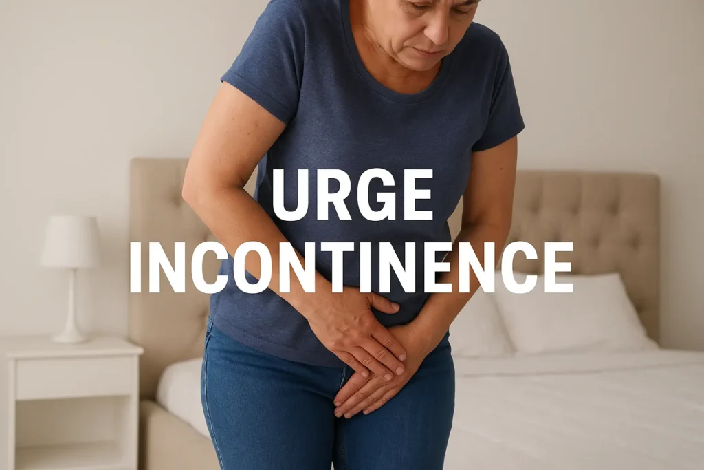 how to manage urge incontinence East Sussex symptoms