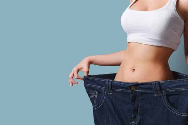 woman after fat reduction treatment East Sussex