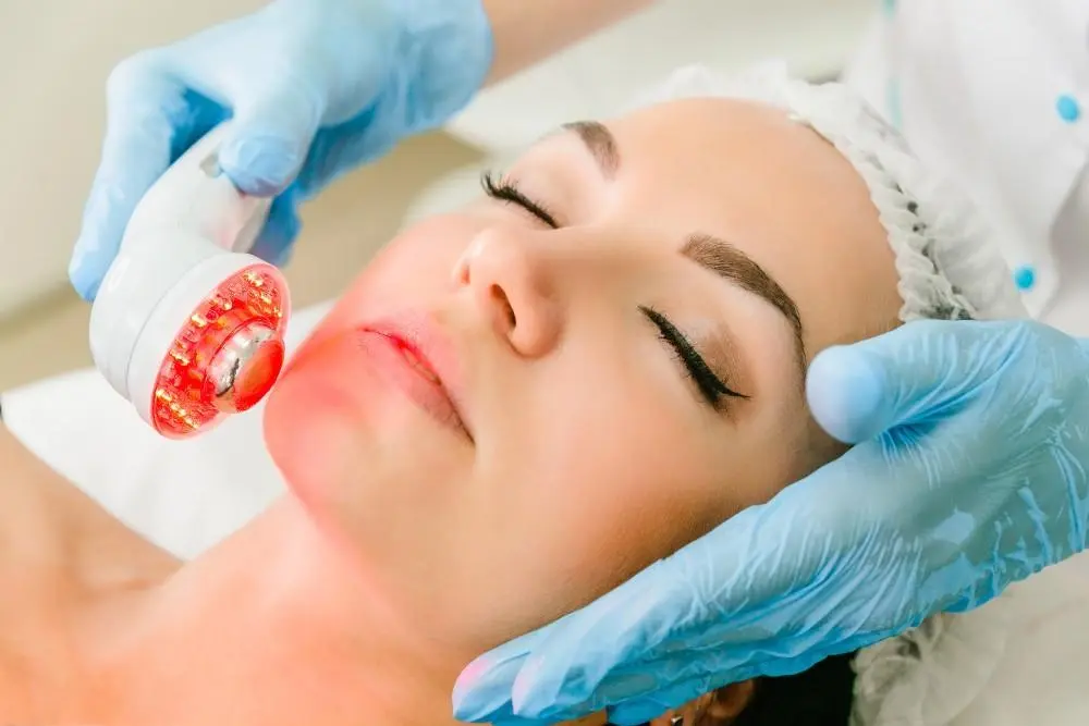 woman having non-surgical Morph8 treatment East Sussex