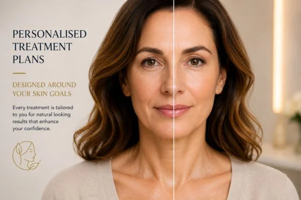 Before and after results of Collagen Lift Therapy East Sussex