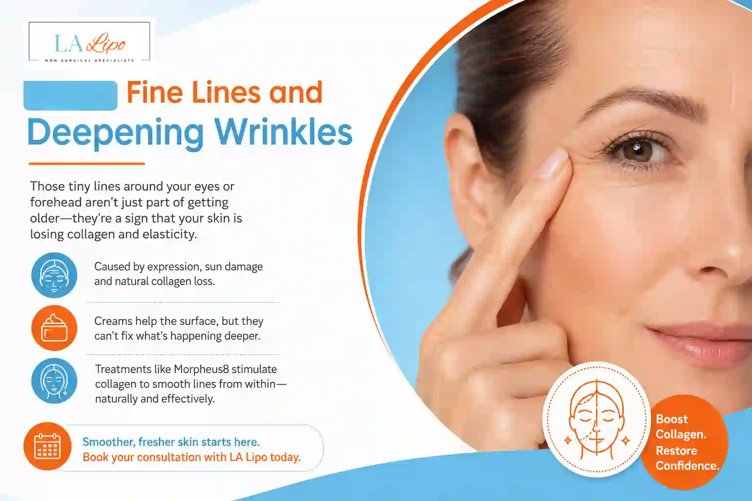 Sign #2: Fine Lines and Deepening Wrinkles East Sussex